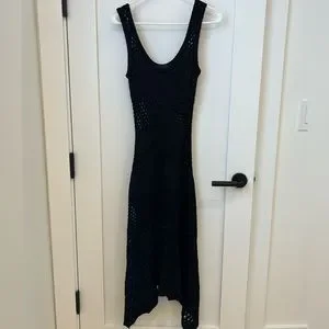 white christmas dresses Proenza Schouler Open Crochet Knit Tank Dress – AGN x 13 main image 0